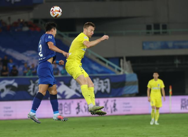 APP下载-【中超】贝里奇头球制胜李扬中框 三镇0比1津门虎